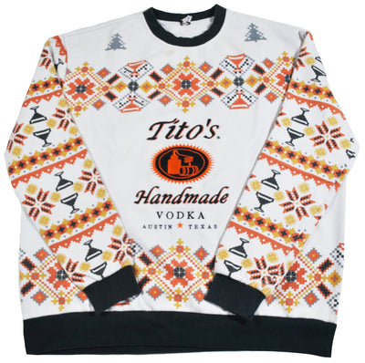 Titos Vodka Christmas Sweatshirt Size 2X-Large