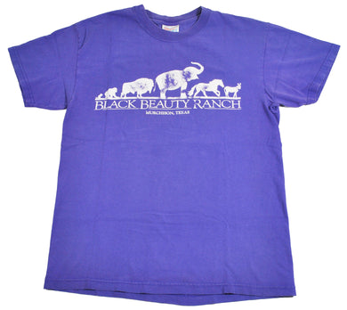 Vintage Black Beauty Ranch Texas Shirt Size Medium
