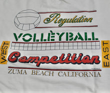 Vintage Volleyball Competition Zuma Beach California Sweatshirt Size X-Large