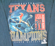 Vintage Houston Texans 2011 Champions Shirt Size Large