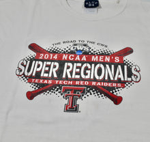 Vintage Texas Tech Red Raiders 2014 NCAA Baseball Shirt Size X-Large