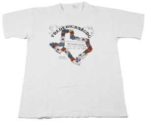 Vintage Fredericksburg Wildflowers 1995 Texas Shirt Size Large