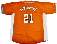 Vintage Texas Longhorns Baseball Jersey Size X-Large