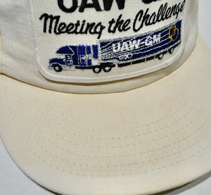 Vintage UAW GM Truck Strap Hat