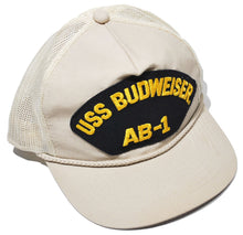 Vintage Budweiser USS AB-1 Snapback