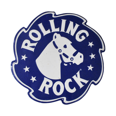 Vintage Rolling Rock 1994 Beer Metal Sign