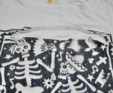 Vintage Dancing Skeletons 1989 Art Shirt Size X-Large
