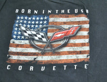 Vintage Corvette Born in the USA Shirt Size X-Large