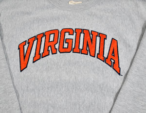 Vintage Virginia Cavaliers Pro Weave Sweatshirt Size X-Large