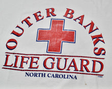 Vintage Outer Banks North Carolina Life Guard Shirt Size X-Large