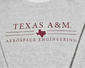 Vintage Texas A&M Aggies Aerospace Engineering Sweatshirt Size Medium
