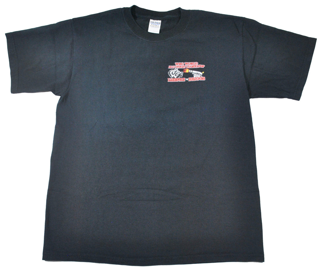 Vintage Briggs vs Liakhovich 2006 WBO Heavyweight Boxing Shirt Size Large