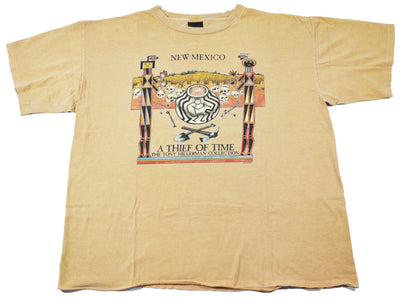 Vintage New Mexico A Thief of Time 1993 Tony Hillerman Collection Shirt Size X-Large