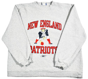 Vintage New England Patriots Sweatshirt Size Large