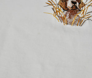 Vintage Hunting Dog Sweatshirt Size X-Large