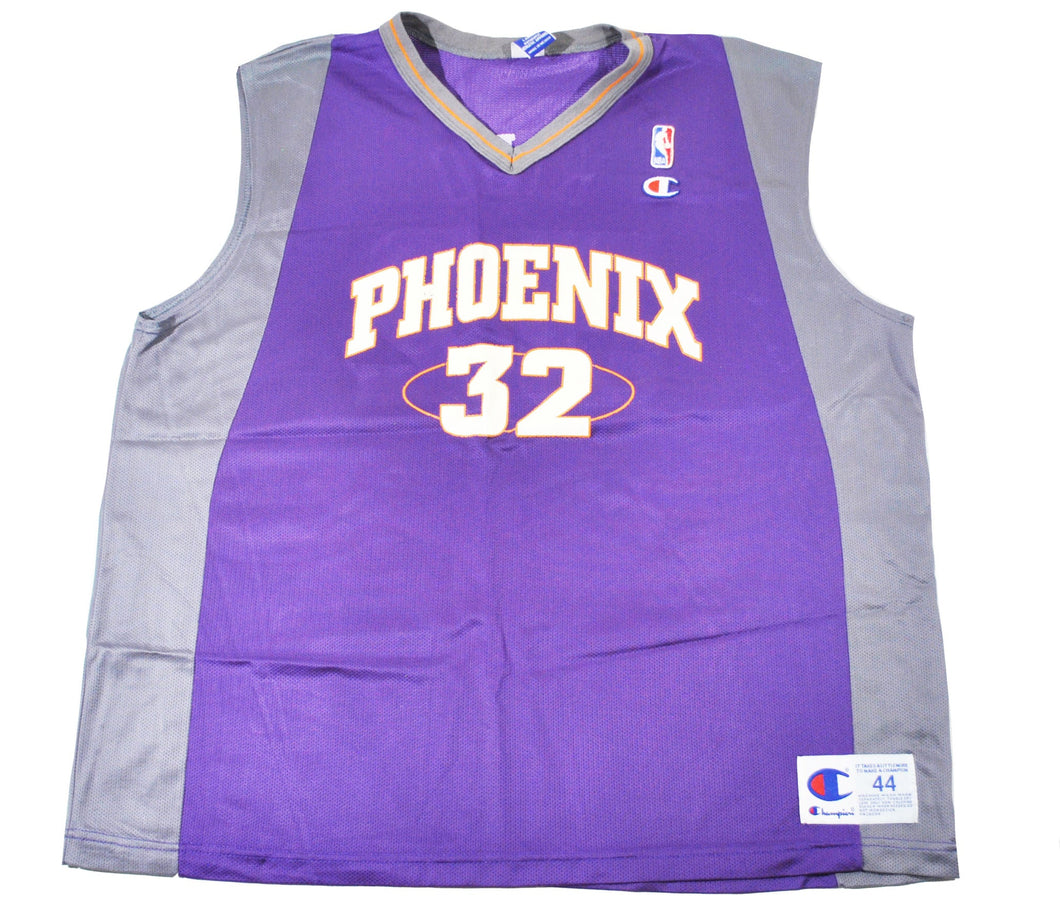 Vintage Phoenix Suns Jason Kidd Champion Brand Jersey Size Large