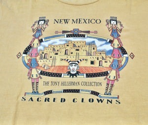 Vintage Sacred Clowns New Mexico 1993 Tony Hillerman Collection Shirt Size X-Large