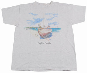 Vintage Naples Florida Shirt Size Large