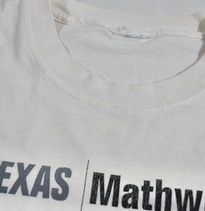 Vintage Texas Albert Einstein Math Camp Shirt Size Small