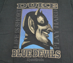 Vintage Duke Blue Devils Reebok Shirt Size Large