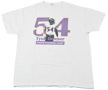 Vintage Baltimore Ravens Tyus Bowser Youth Football Camp Shirt Size X-Large