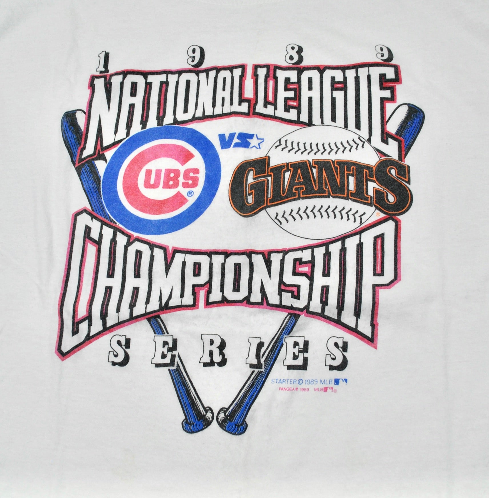 Vintage Chicago Cubs San Francisco Giants 1989 NL Championship