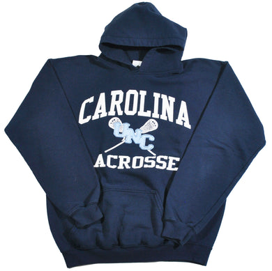 Vintage North Carolina Tar Heels Lacrosse Sweatshirt Size Small
