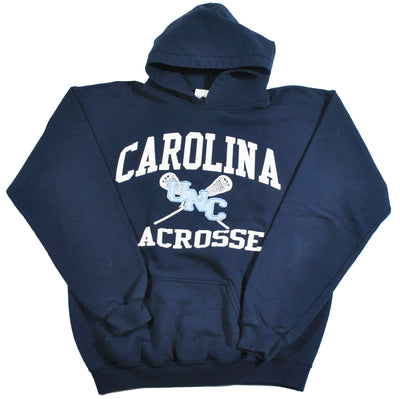 Vintage North Carolina Tar Heels Lacrosse Sweatshirt Size Small