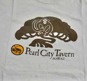 Vintage Pearl City Tavern Hawaii 80s Shirt Size X-Large