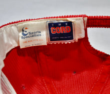 Vintage Kansas City Chiefs Sports Specialties Corduroy Zip Strap Hat