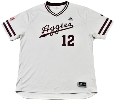 Texas A&M Aggies Adidas Baseball Jersey Size 2X-Large