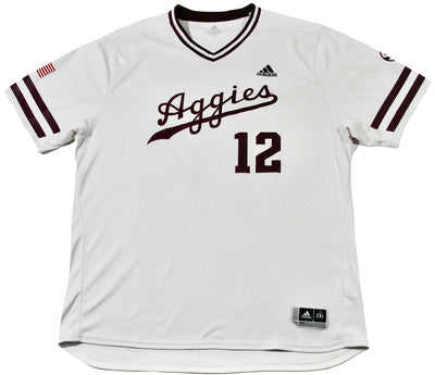 Texas A&M Aggies Adidas Baseball Jersey Size 2X-Large