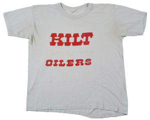 Vintage Houston Oilers Kilt Loves The Oilers Shirt Size Small