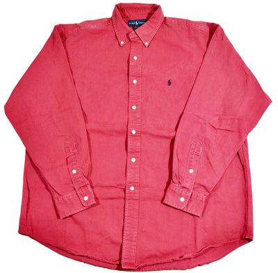 Vintage Ralph Lauren Polo Button Shirt Size X-Large