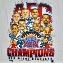 Vintage San Diego Chargers 1995 Super Bowl Shirt Size Large