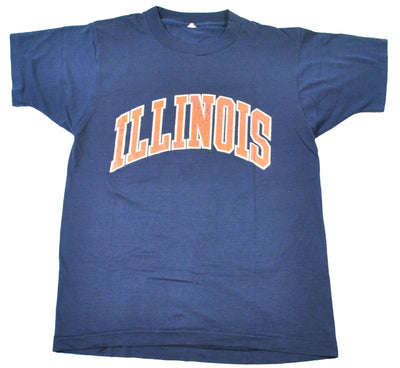 Vintage Illinois Fighting Illini 80s Shirt Size Small