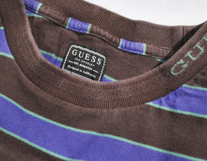 Guess Long Sleeve Stripe Shirt Size Medium