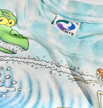 Vintage Joey Mars 1992 Art Liquid Blue Sweatshirt Size X-Large