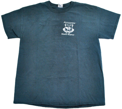 Vintage Foxtrot Company Pitbulls Military Shirt Size Large