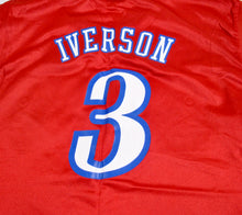 Vintage Philadelphia 76ers Allen Iverson Jersey Size X-Large