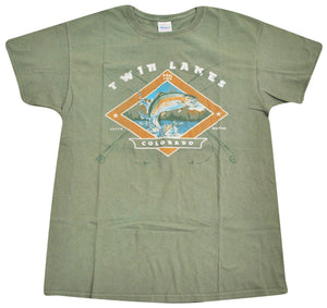 Vintage Colorado Twin Lakes Shirt Size Large