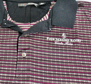 Vintage Greg Norman Four Seasons Resort Costa Rica Polo Size X-Large