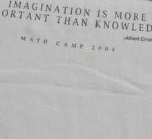 Vintage Texas Albert Einstein Math Camp Shirt Size Small