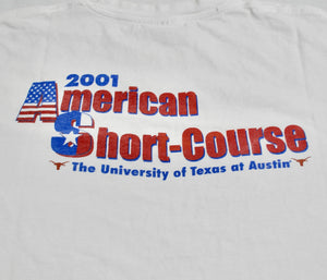 Vintage Texas Longhorns Short Course Shirt Size X-Large