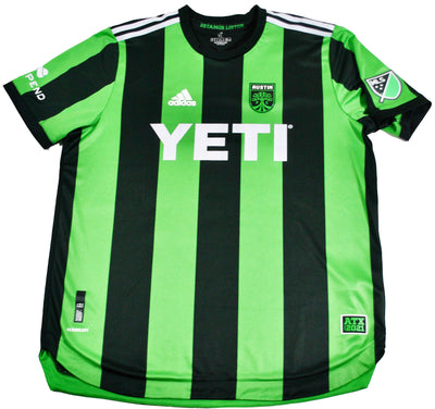 Austin FC Yeti Adidas Soccer Jersey Size X-Large