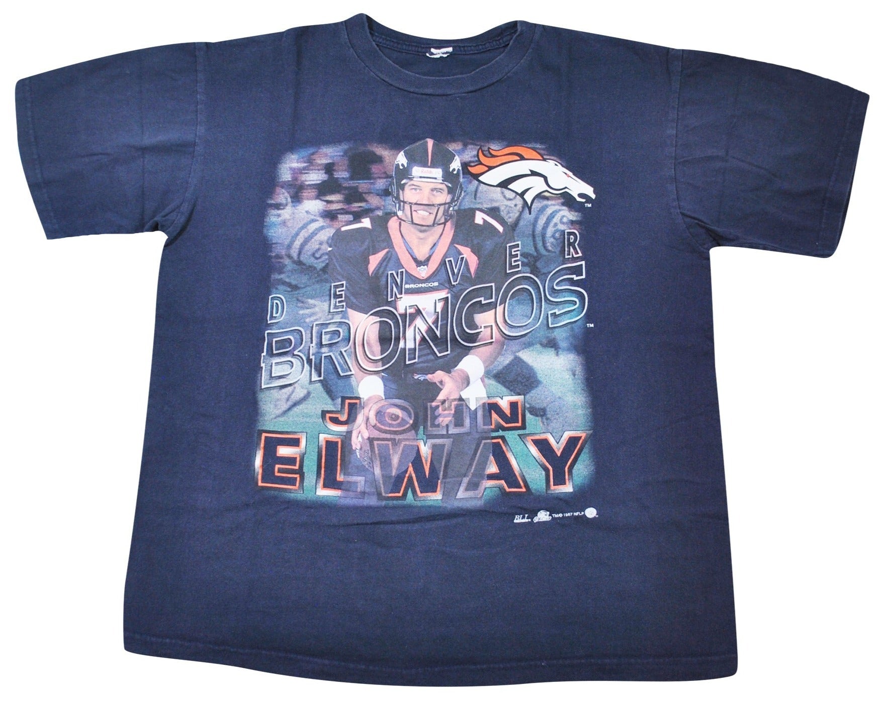 vintage john elway t shirt