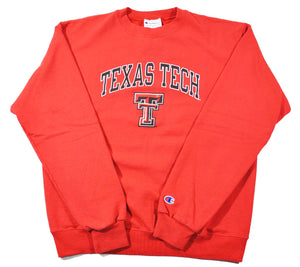 Vintage Texas Tech Red Raiders Champion Brand Sweatshirt Size Medium