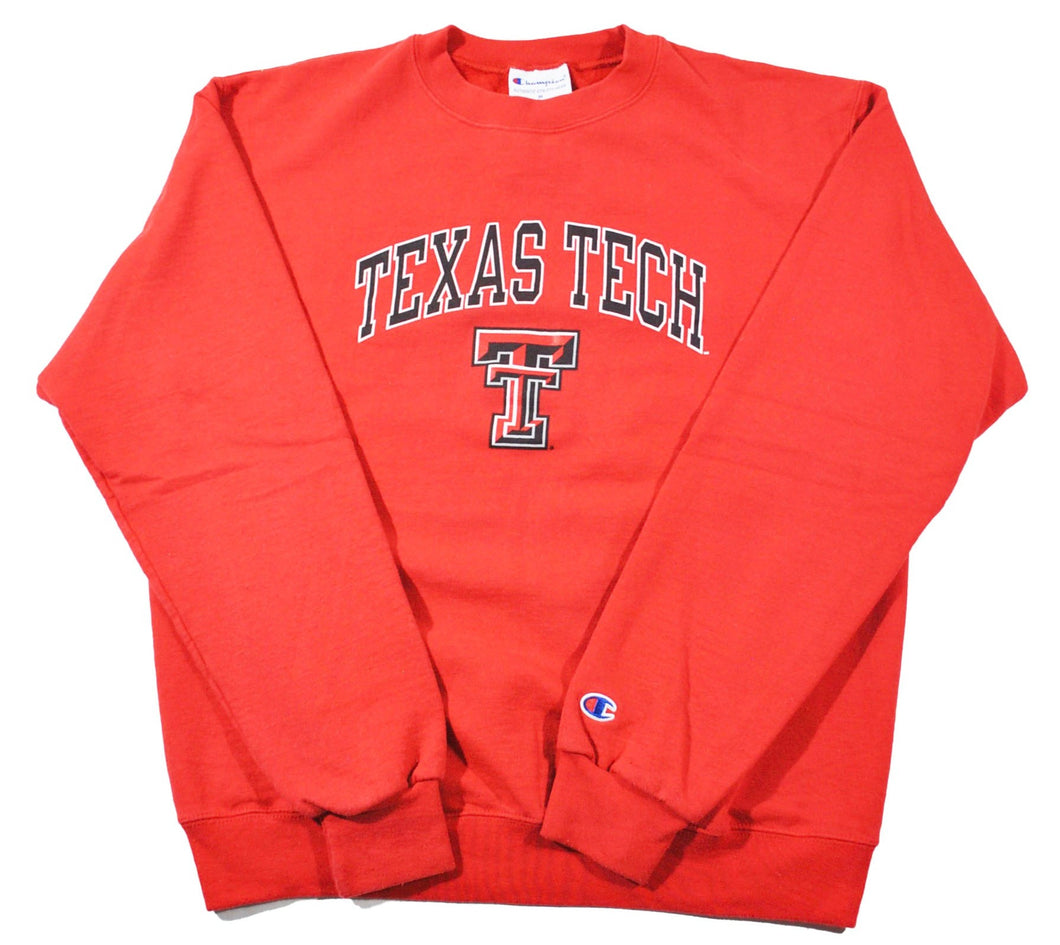 Vintage Texas Tech Red Raiders Champion Brand Sweatshirt Size Medium