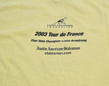 Vintage Lance Armstrong 2003 Tour De France Shirt Size Large
