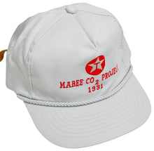 Vintage Texaco Mabee Project 1991 Leather Strap Hat